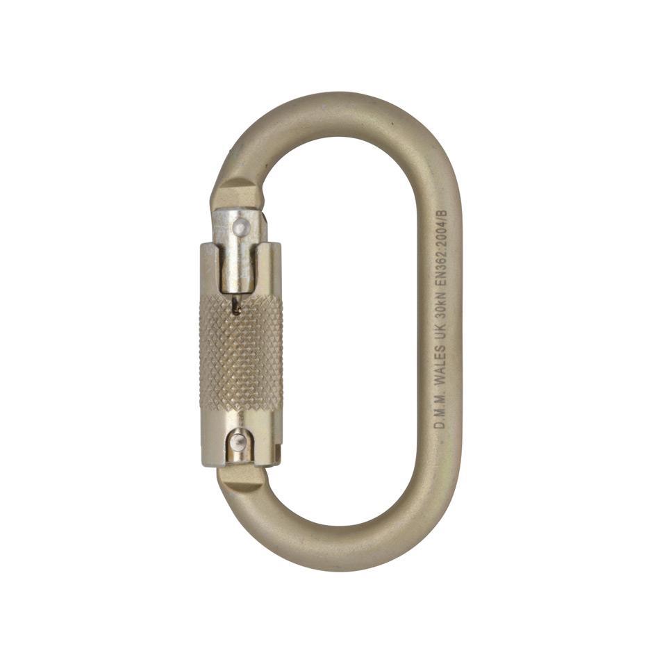 Steel Oval Locksafe Carabiner