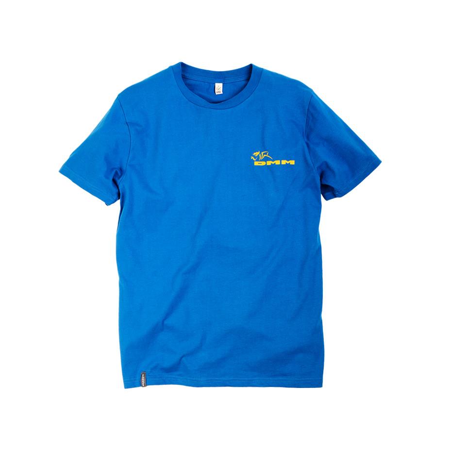 Mens DMM T-shirt Bright Blue