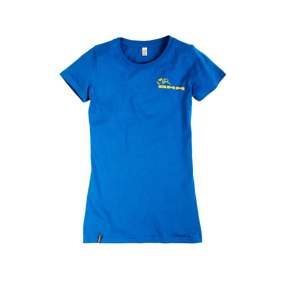 Womens DMM T-shirt - bright blue