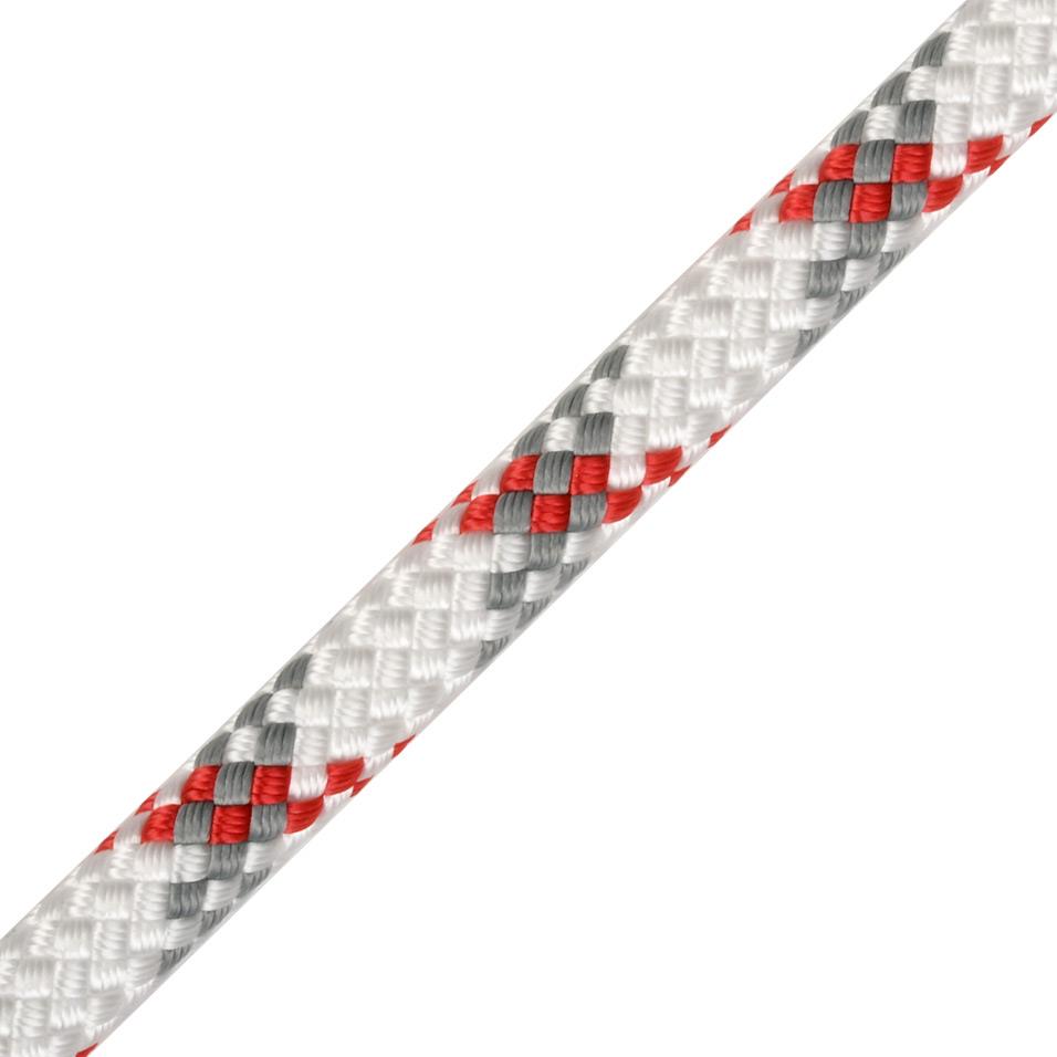 Worksafe Plus 10mm white/red/grey 50m