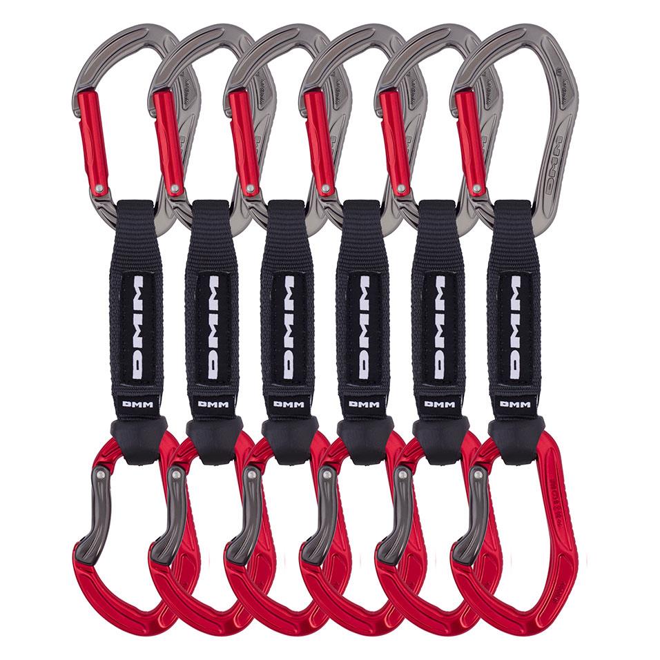 Alpha Sport Quickdraw 12cm 6 Pack Titanium/Red
