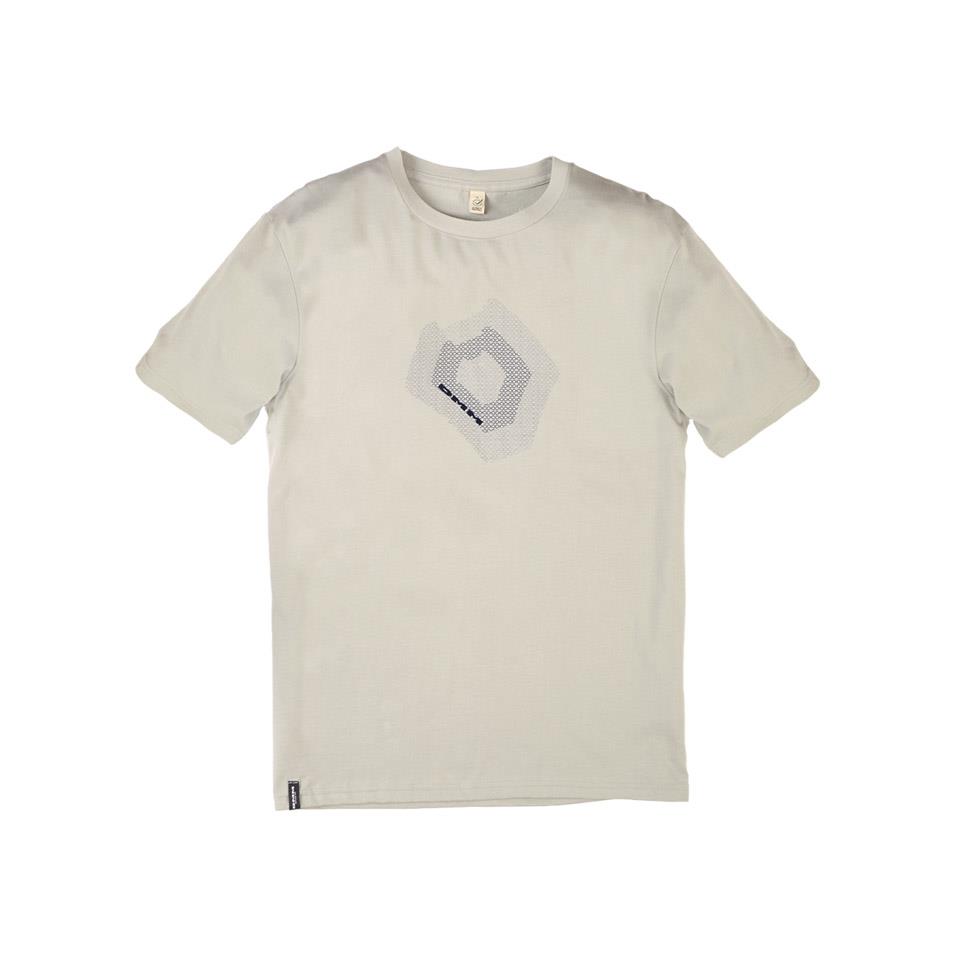 Mens Torque T-shirt Light Grey/Blue
